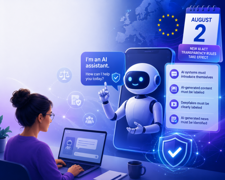 Starting August 2, AI must introduce itself before speaking